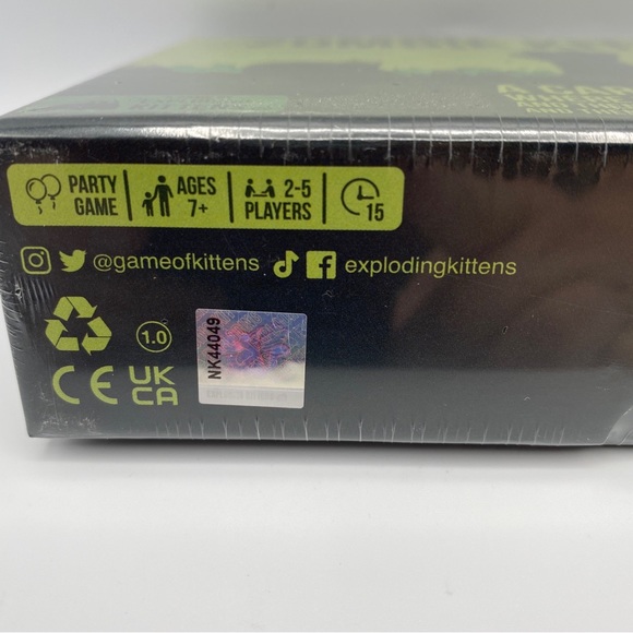 New! Zombie Kittens Party Game, Card Game by Exploding Kittens - Picture 4 of 4